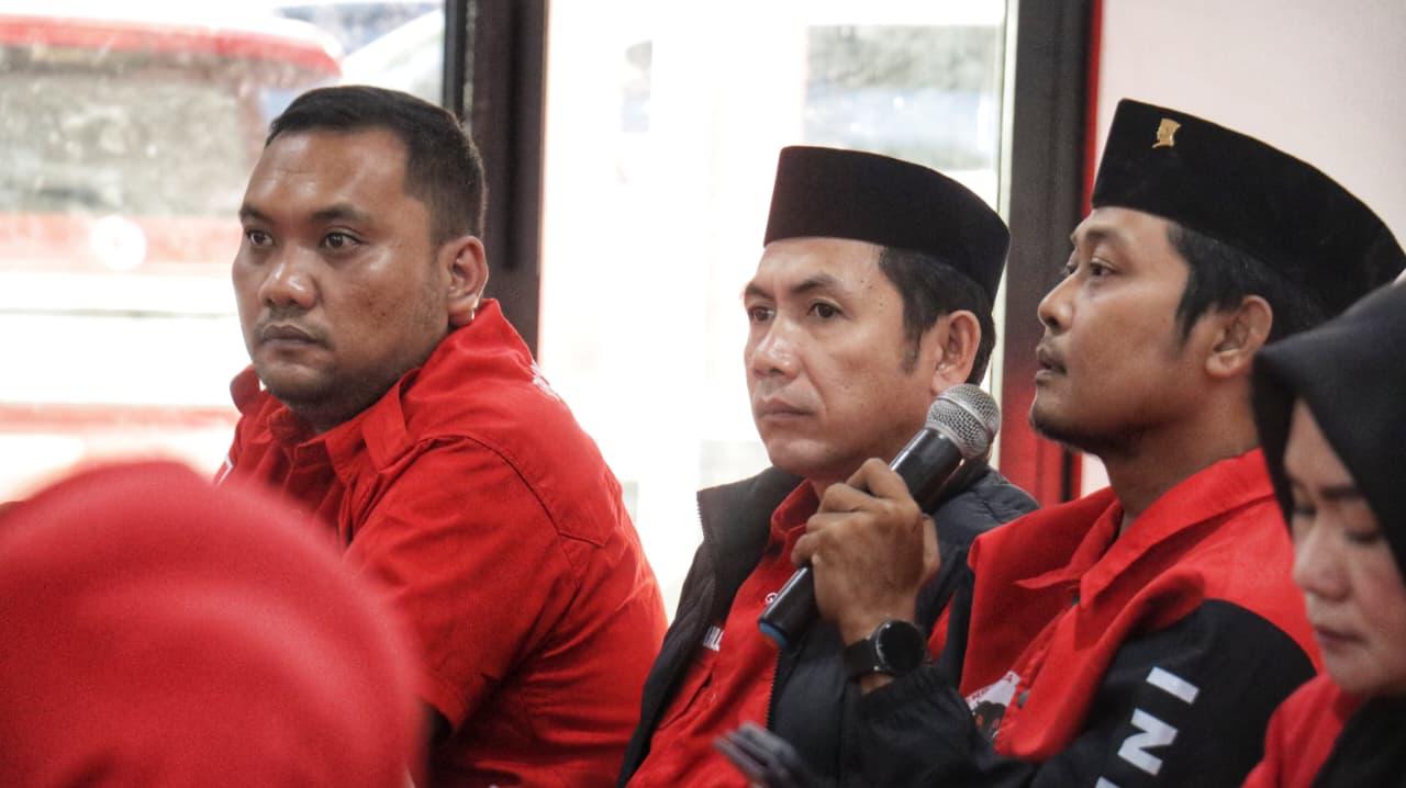 KSB DPC PDI Perjuangan saat hadir pada rapat DPD diperluas/MppBonbol.id