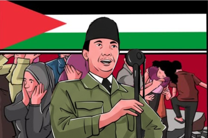 Kalimat legendaris dari Proklamator RI, Bung Karno, pada tahun 1962