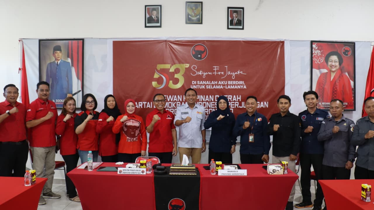 DPD PDIP Gorontalo Bawaslu